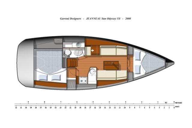 Sun Odyssey 33i - Photo 18 Jeanneau 