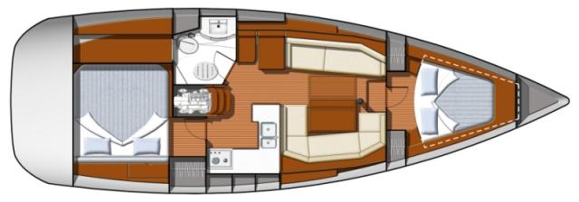 Sun Odyssey 39 DS - Photo 7 Jeanneau 