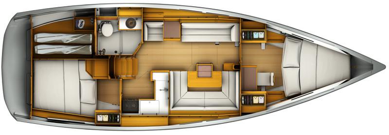 Sun Odyssey 419 - Photo 3 Jeanneau 