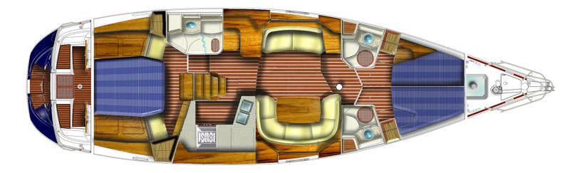 Sun Odyssey 49 - Photo 6 Jeanneau 