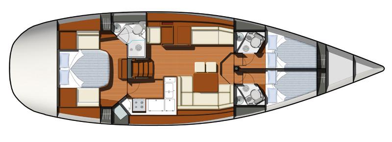 Sun Odyssey 50 DS - Photo 6 Jeanneau 