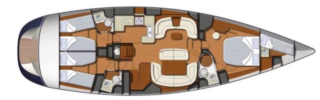 Sun Odyssey 54 DS - Photo 5 Jeanneau 