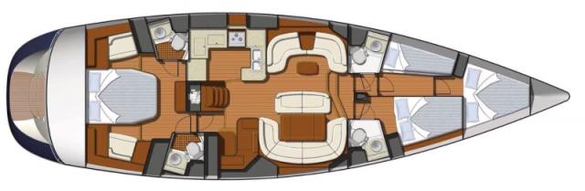 Sun Odyssey 54 DS - Photo 6 Jeanneau 